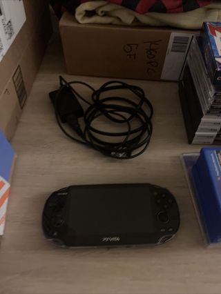 Sony Playstation Vita Launch Edition Black Handheld System Rare $1