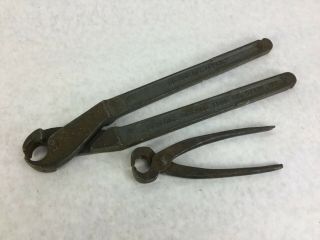 Antique (2) Crimpers Briegel Method Tool Co.  No 606 & Other Unknown