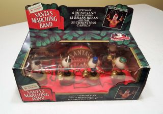 Rare Vintage 1993 Mr Christmas Musical Animated Santa’s Marching Band