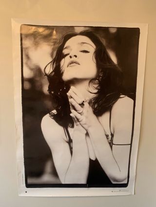 Madonna Rare Like A Prayer Promo Poster Herb Ritts 1989