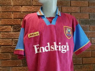 Vintage Rare Burnley Football Shirt 1995.  Size 46/48 Xl