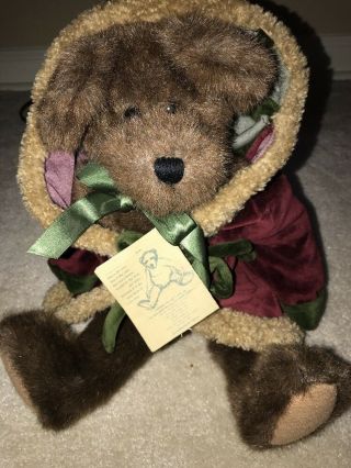 Vintage Boyd S.  C.  Northstar 14 " Stuffed Christmas Bear