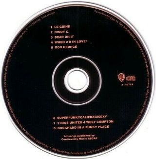 Prince - Black Album - Oop Htf Rare - Disc Only