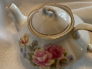 Antique England Tea pot,  Ellgrave,  Wood&Sons,  Ironstone 848 3