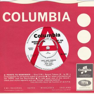 Roger Young - Sweet Sweet Morning Rare 1966 Uk Columbia Demo M -