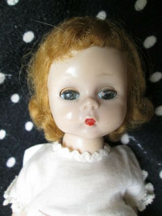 Vintage 1950s Madame Alexander Alex Kins 7 1/2 " Doll Sleeping Blue Eyes