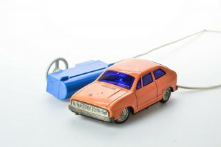 Antique Tin Toy Rare Japanese Volkswagen Passenger Battery Work Japan Toymaster