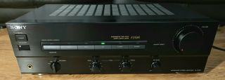 Rare Sony Ta - F319r Stereo Integrated Amplifier Amp Hifi Separate With Phono