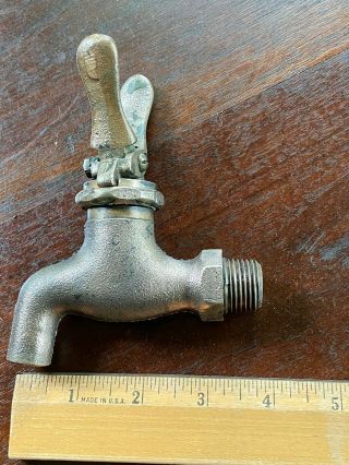 Solid Brass Spigot - Military Style,  Rare,  Vintage
