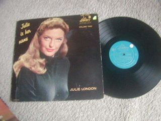 Julie London " Julie Is Her Name Vol 2 " Rare Jazz Mono Lp Liberty Lrp 3100 Vtg 1958