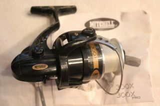 Mitchell 300x Spinning Fishing Reel With Instruction Sheet,  Great
