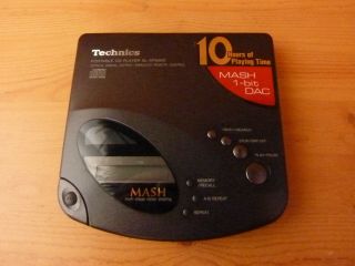 Technics Sl - Xps900 Portable Cd Player Mash In Very Rare Unit