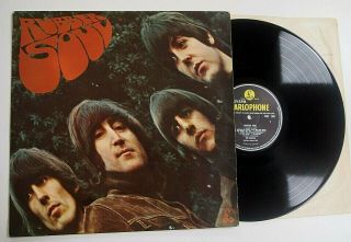 The Beatles - Rubber Soul Lp Mono Vinyl Rare 1965 Uk Album Pmc 1267