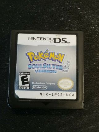 Pokemon Soul Silver Version Rare (nintendo 3ds,  2009)