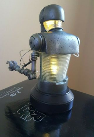 Star Wars Gentle Giant 2 - 1B Surgical Droid Light UP mini Bust Statue RARE 3