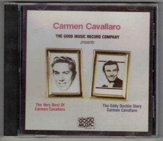 Carmen Cavallaro Very Best,  Eddy Duchin Story 1989 Mca/good Music 2on1 Rare/oop
