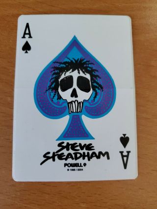 Steve Steadham Powell 1985 / 2004 Skateboard Sticker Powell