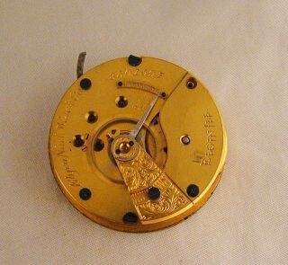 130 YEARS OLD MOVEMENT DIAL ELGIN 11 JEWELS HUNTER CASE SIZE 18s POCKET WATCH 3