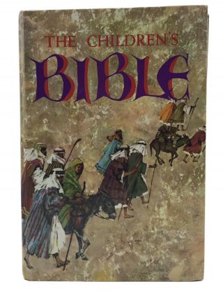 The Children’s Bible Old And Testament - Golden Press 1965 Vintage Hardcover
