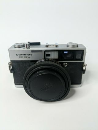 Olympus 35 Spn 35mm Film Camera Rangefinder Rare W/42mm F/1.  7 G.  Zuiko Lens