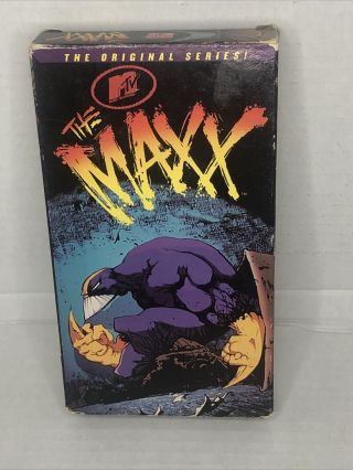 The Maxx Mtv The Series Vhs 1996 Rare Vhtf A3