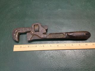 Antique Vintage H.  D.  Smith & Co.  Perfect Handle 10” Pipe Wrench
