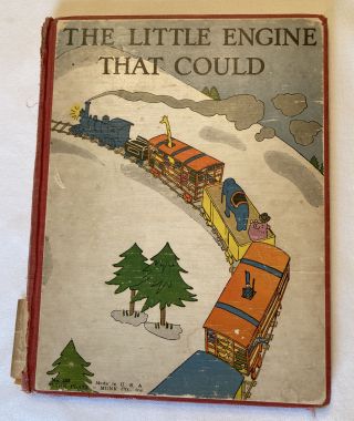 Vintage The Little Engine That Could,  Watty Piper,  1930 Hard Cover Book