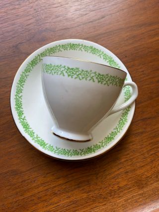 Vintage Royal Seagrave English Fine Bone China Tea Cup And Saucer Set
