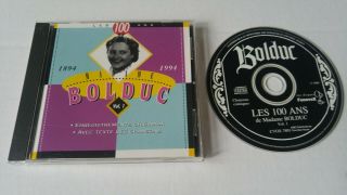 La Bolduc Cd Vol 1 1894 1994 Madame Bolduc Les 100 Ans 23 Songs Rare