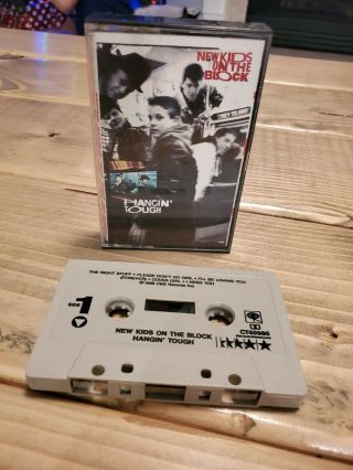 Rare Vintage 80s Kids On The Block Hangin Tough 1988 Cassette Tape Radwood