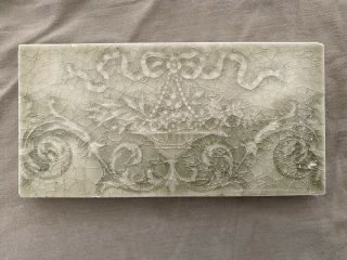 C 1900 Aetco American Encaustic Tile Co Antique Neo Classical Zanesville Pottery