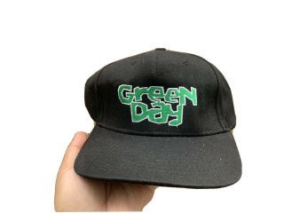 Vintage Green Day Dookie 1994 Baseball Hat 90s Punk Rock Thrashed Rare Brockum
