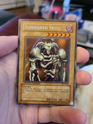 Yugioh Summoned Skull Bpt - 002 Limited Secret Rare
