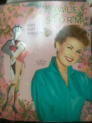 Gale Storm Paper Dolls 1958 Cut Out Dolls