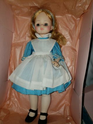 Vintage Madame Alexander Doll Alice 1552 13 " No Hang Tag