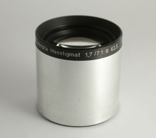 Very Rare Meopta Meostigmat F/1,  7 71mm Projection Lens Bokeh Ф62,  5 Sn.  3002