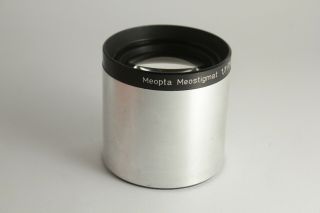 very rare Meopta Meostigmat F/1,  7 71mm Projection Lens bokeh Ф62,  5 Sn.  3002 3