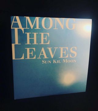 Sun Kil Moon Among The Leaves Sky Blue Vinyl (vg, ) Rare Out Of Print 1/600