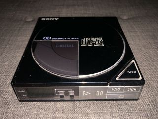 1985 Vintage Sony Desktop Walkman Cd Player D - 5 Rare