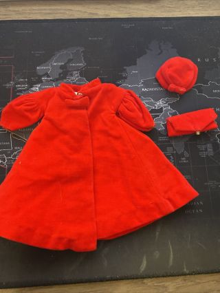 Vintage Barbie Red Flare Outfit 939