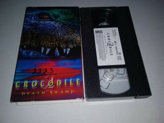 Crocodile 2: Death Swamp VHS 2002 Black Water Rare horror 3