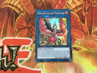 Mp19 - En027 1st Ed Knightmare Phoenix Ultra Rare Card 2019 Mega Pack Yu - Gi - Oh