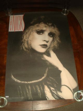 Ultra Rare Stevie Nicks " Rock A Little " 1985 Modern Atco Records Promo Poster
