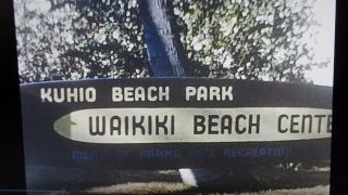 Rare Vintage 8mm Home Movie Film Reel Waiki Beach Hawaii Hi Pacific Ocean Is R24