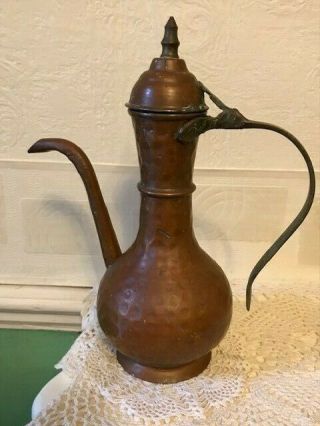 Vintage / Antique Copper Kettle & Jug Early 20th Century
