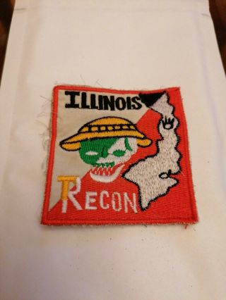 Rare Patch Armee Us 5th Special Forces Recon Illinois Vietnam