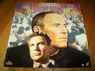 The Best Man Laserdisc Ld Rare Henry Fonda Cliff Robertson