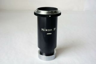 Nikon F Model 2 Microscope - To - Camera Adapter Tube Rare Find