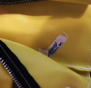 Vintage Yellow Raincoat & Bag for Ginny Dolls.  Talon Zipper Series. 2