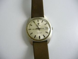 Vintage RARE Roamer Vanguard Date wrist watch; 1960 ' s era; Automatic wind; date 2